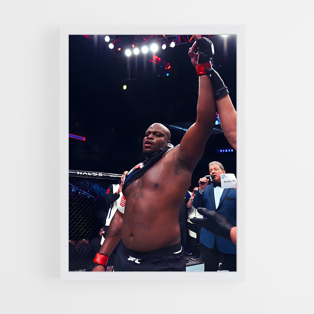 Poster Derrick lewis boxing – affiche MMA (vue 3)